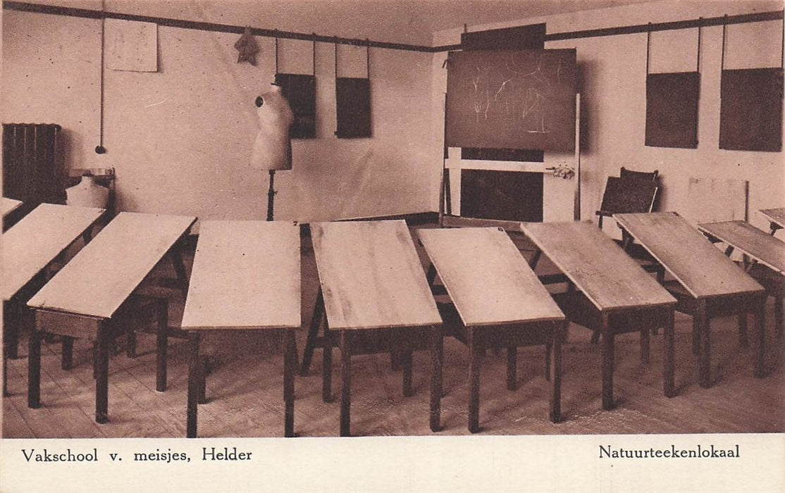 Vakschool V Meisjes Den Helder Natuurteekenlokaal