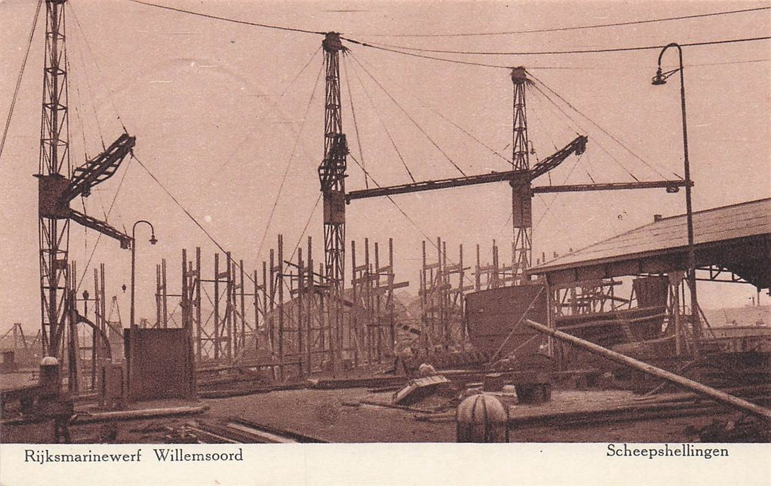 Den Helder Rijksmarinewerf Willemsoord Scheepshellingen