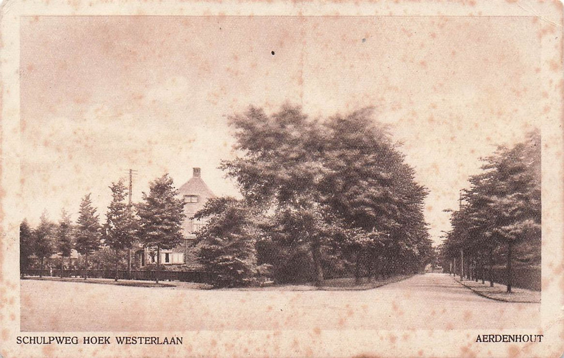 Schulpweg Hoek Westerlaan Aerdenhout