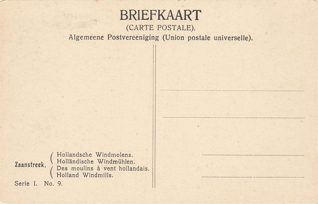 Zaanstreek Hollandsche Windmolens