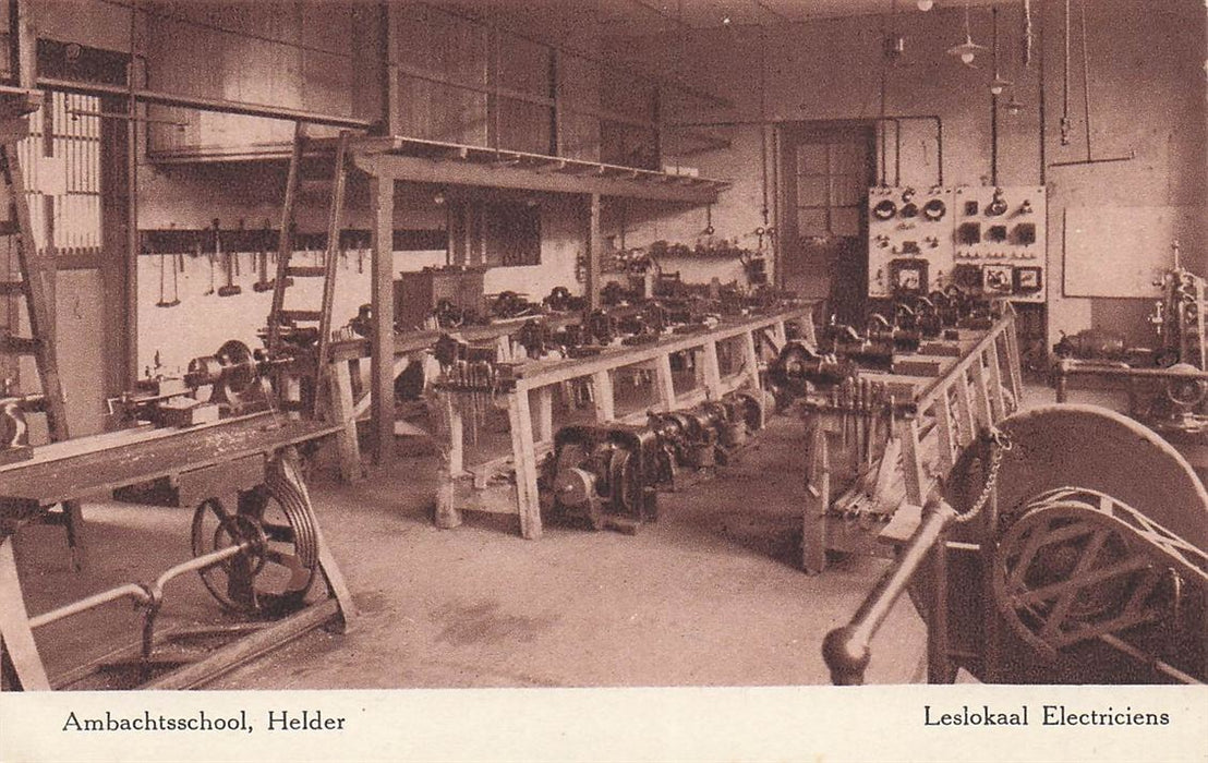 Ambachtsschool Den Helder Leslokaal Electriciens