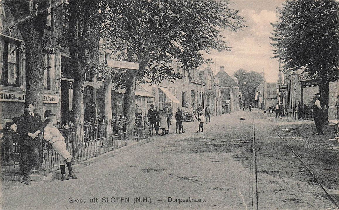 Groet Uit Sloten (N.H.) Dorpsstraat