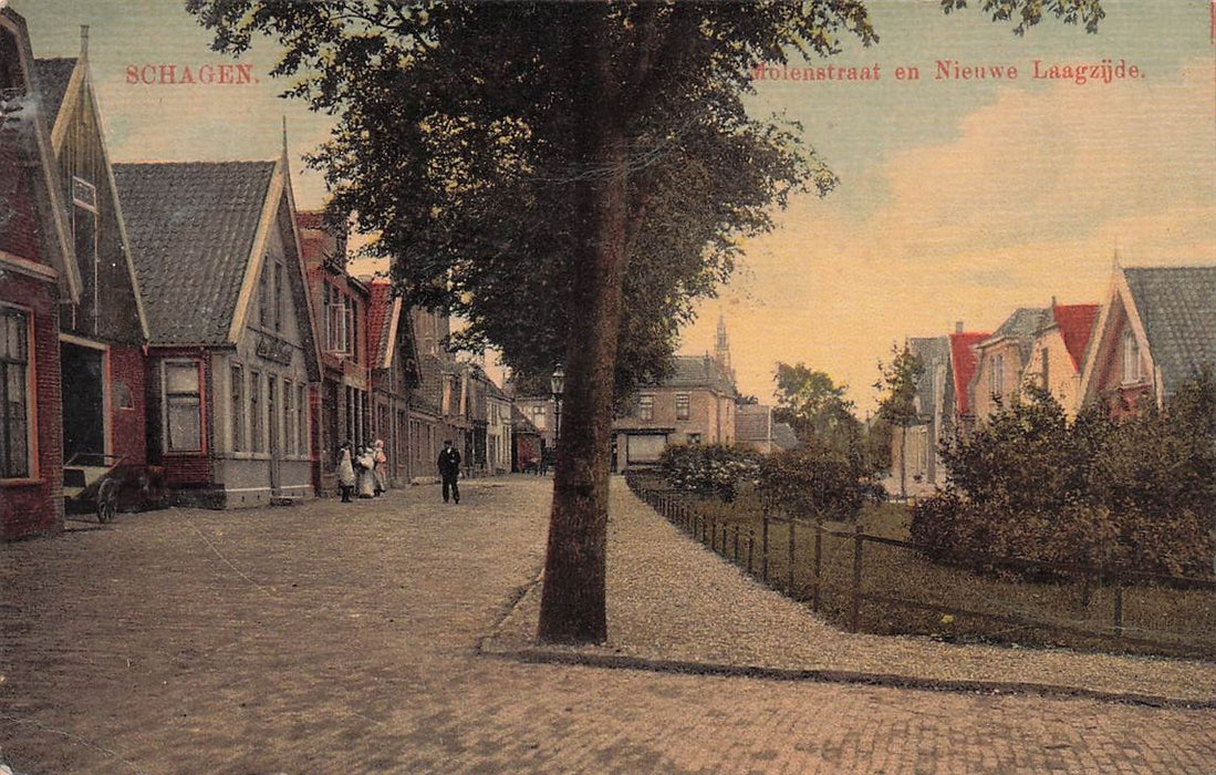 Schagen Molenstraat En Nieuwe Laagzijde