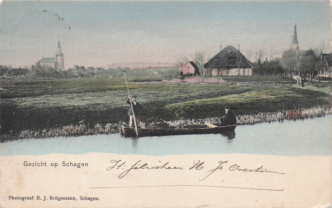 Gezicht Op Schagen