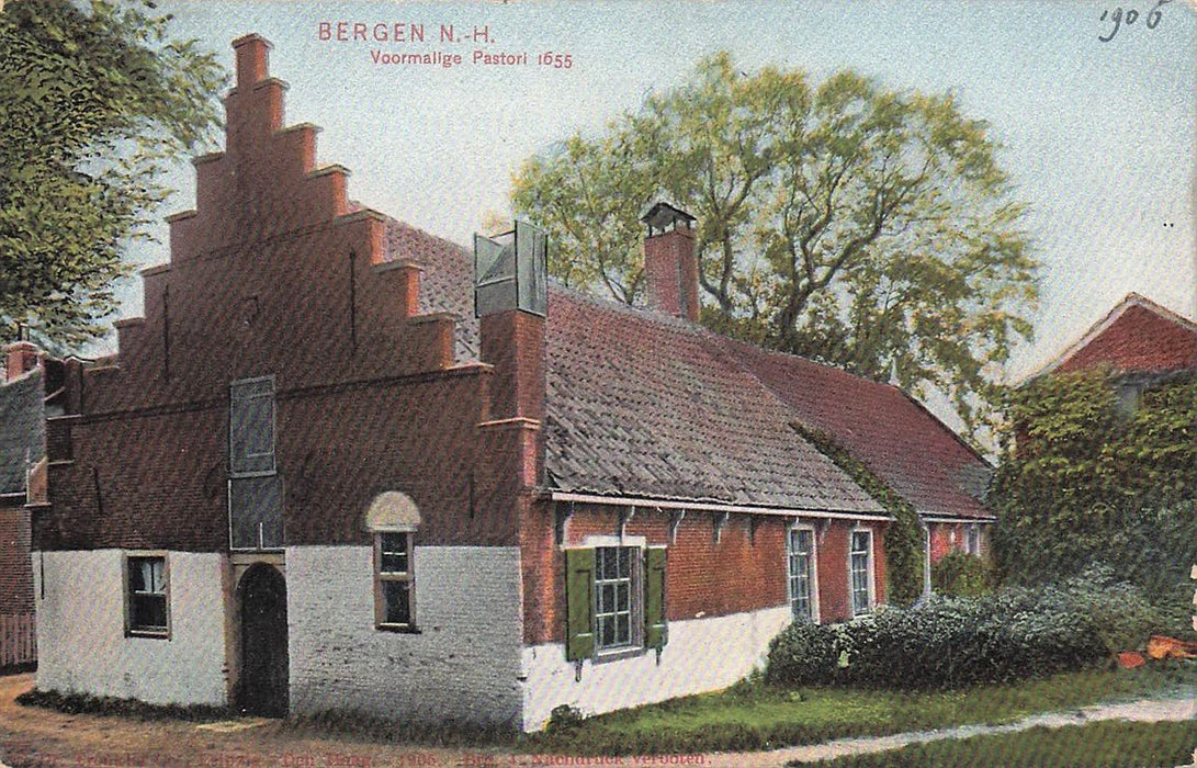 Bergen N H Voormalige Pastorie