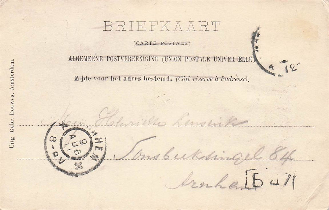 Amsterdam Kloveniersburgwal Met Nieuwmarkt