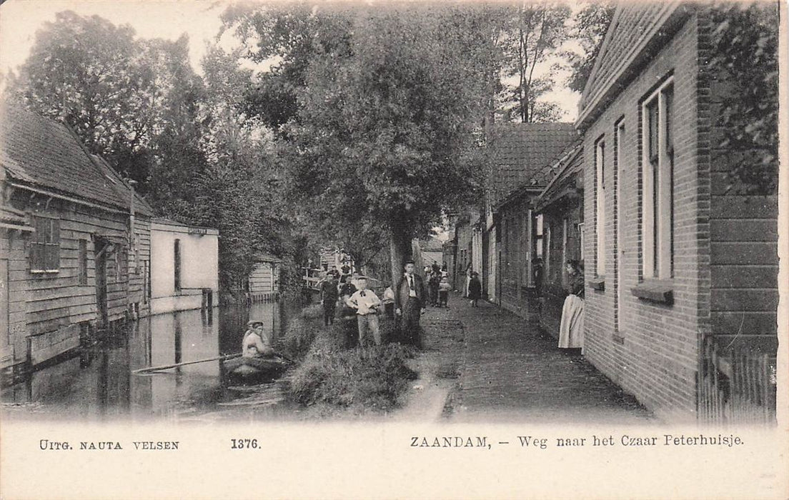 Zaandam Weg Naar Het Czaar Peterhuisje