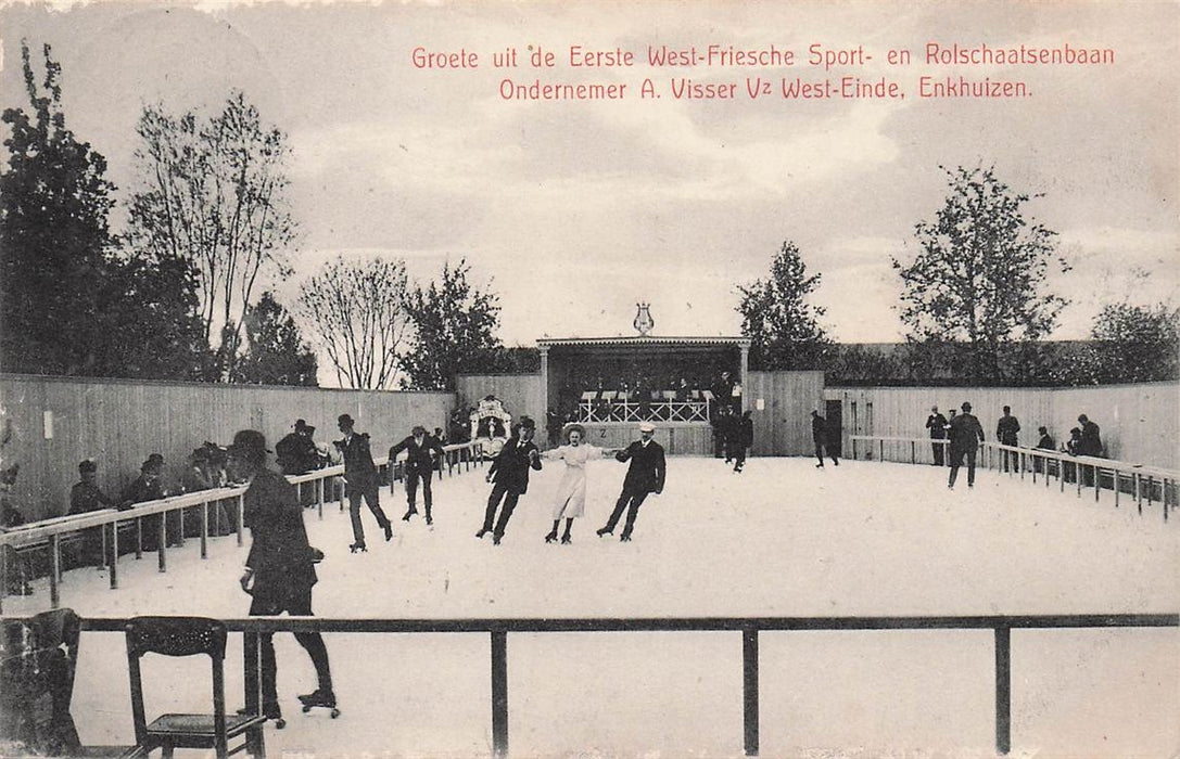 Enkhuizen Eerste West-Friesche Sport- En Rolschaatsenbaan