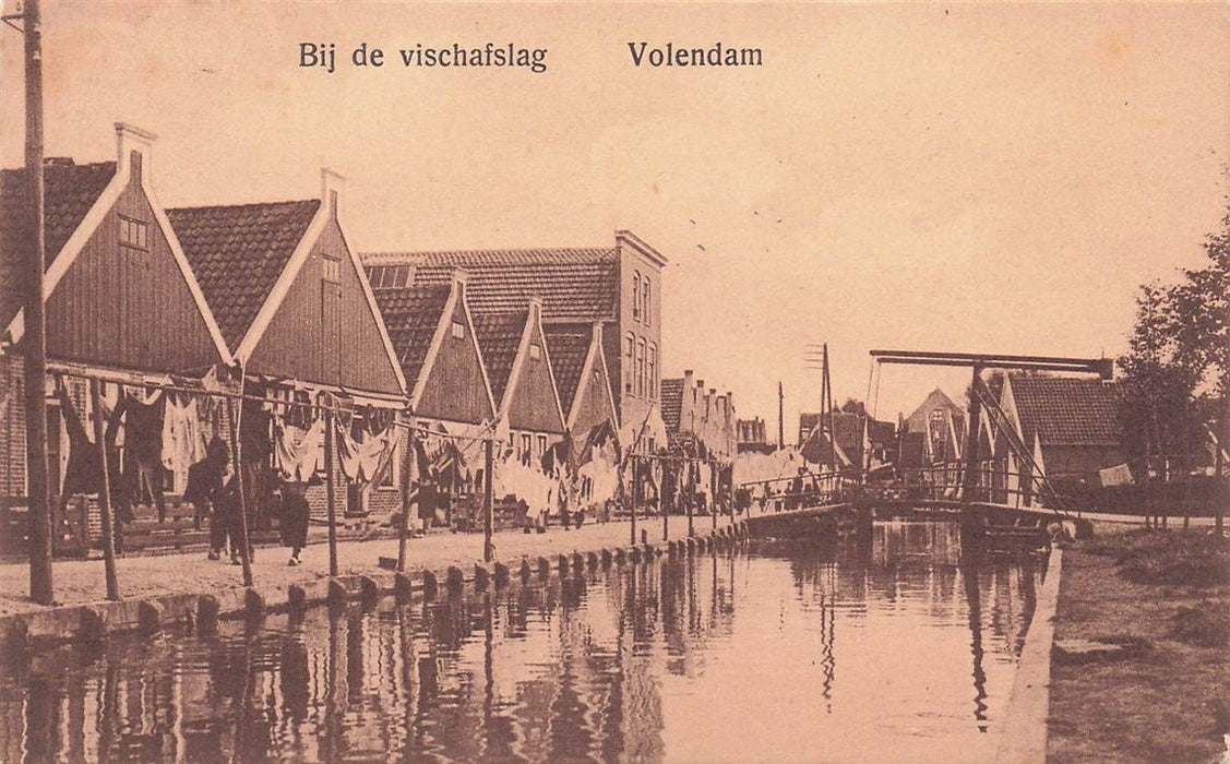 Bij De Vischafslag Volendam