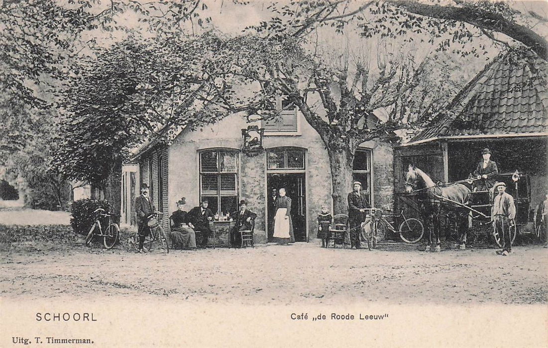 Schoorl Cafe De Roode Leeuw