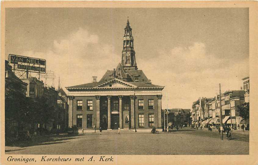 Groningen Korenbeurs A Kerk