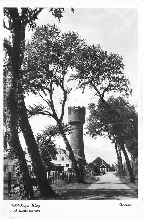 Hoorn Geldeloze Weg met Watertoren