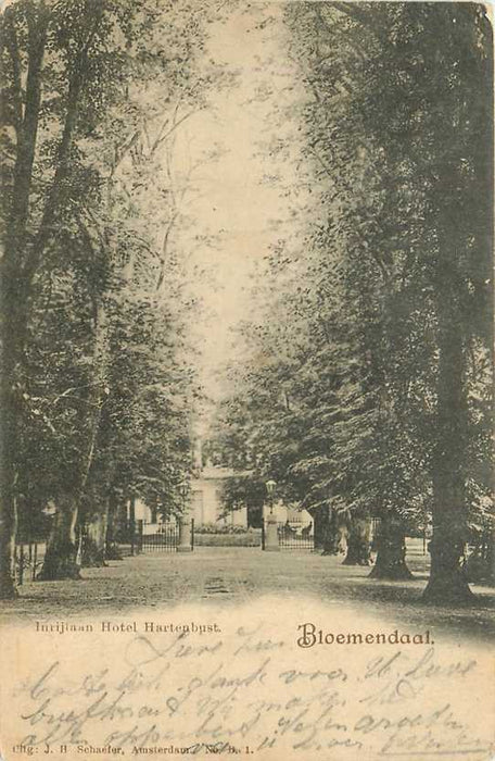 Bloemendaal Inrijlaan Hotel Hartenbust