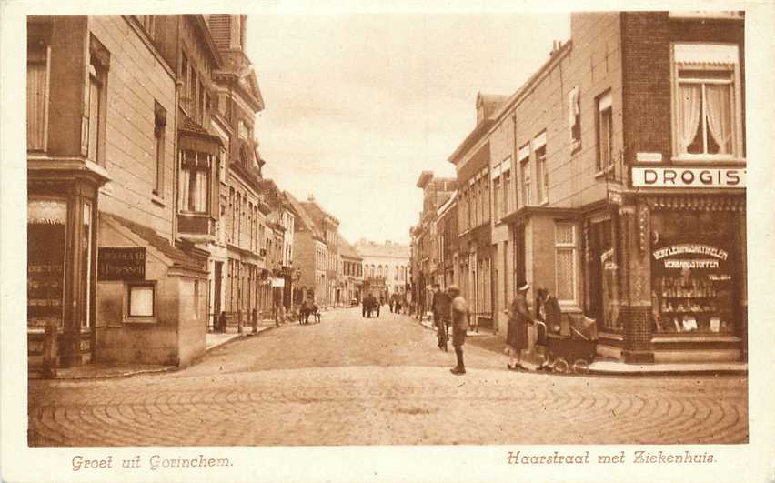 Gorinchem Haarstraat met Ziekenhuis