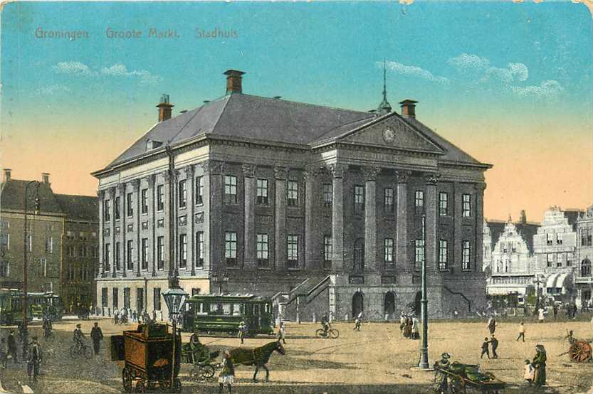 Groningen Groote Markt Stadhuis