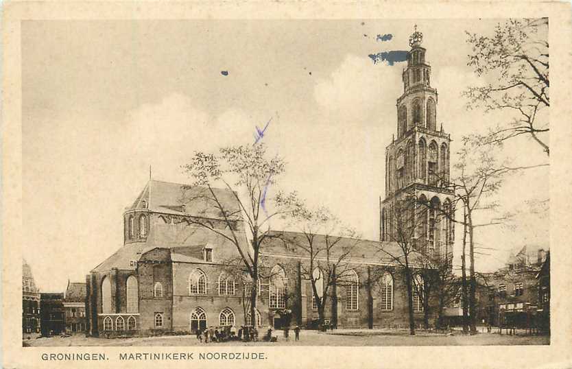 Groningen Martinikerk Noordzijde