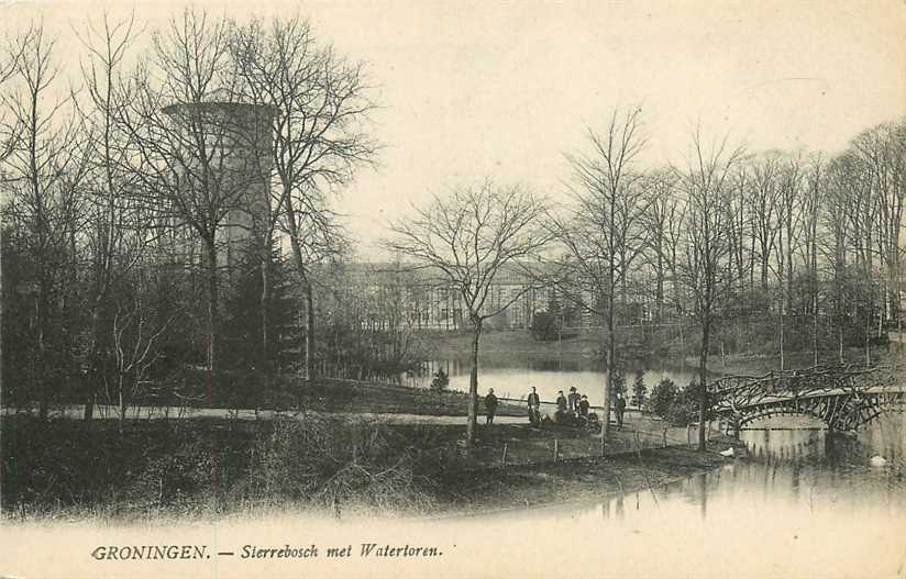 Groningen Sterrebosch met Watertoren