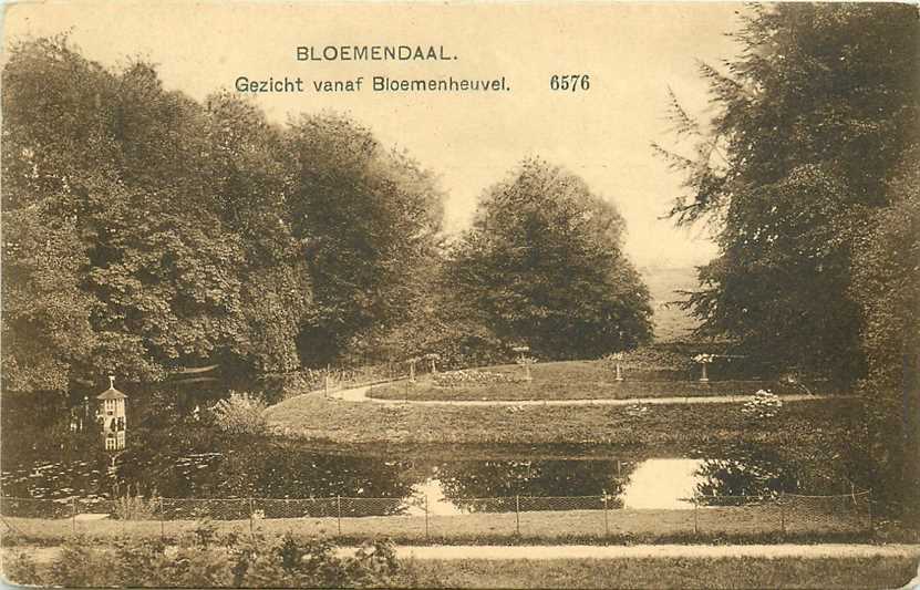 Bloemendaal Gezicht vanaf Bloemenheuvel