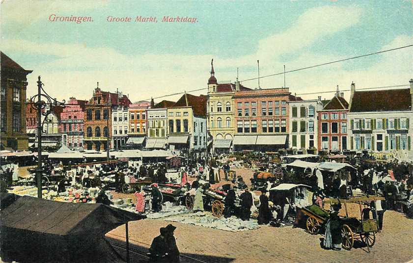 Groningen Groote Markt, Marktdag