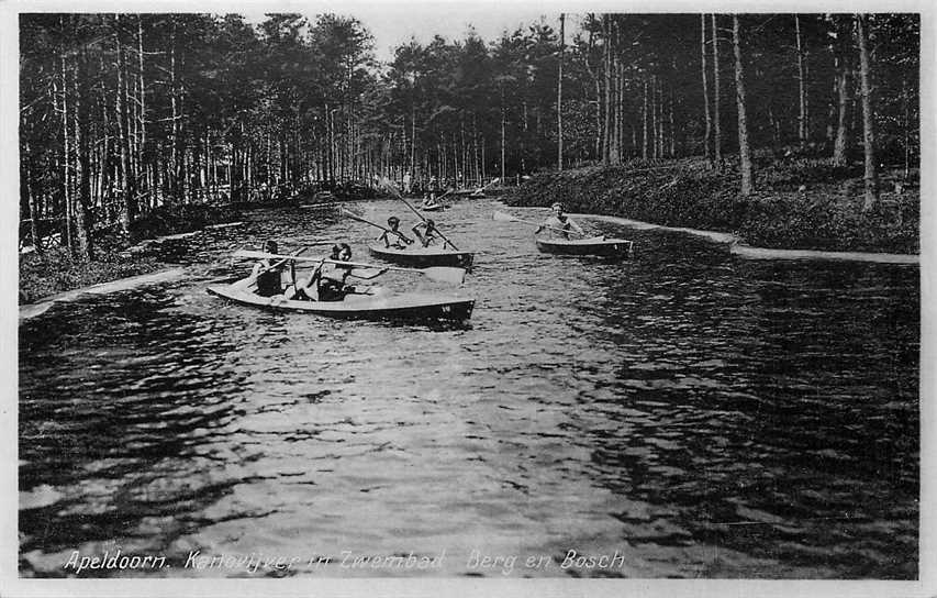 Apeldoorn Kanovijver in Zwembad Berg en