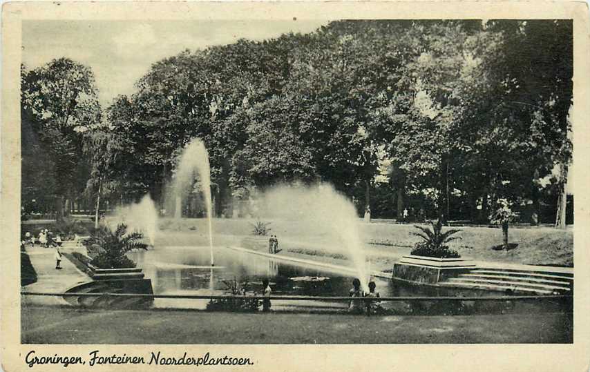 Groningen Fonteinen Noorderplantsoen