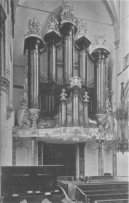 Dordrecht Orgel in de Groote Kerk