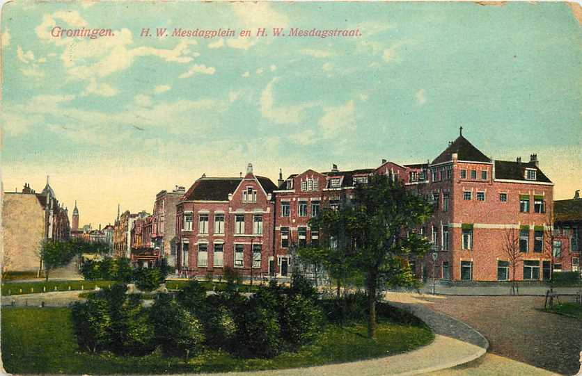 Groningen Mesdagplein en Mesdagstraat