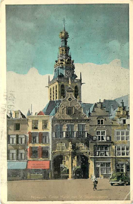 Nijmegen Grote Markt met St. Stephanusto