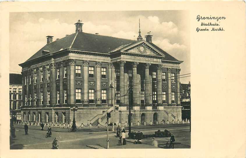 Groningen Stadhuis Groote Markt