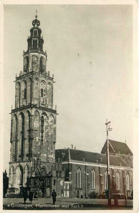 Groningen Martinitoren met Kerk