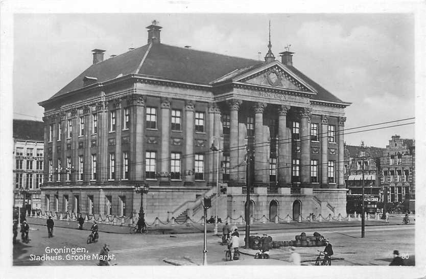 Groningen Stadhuis Groote Markt