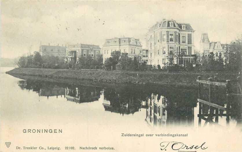 Groningen Zuidersingel over verbingskana