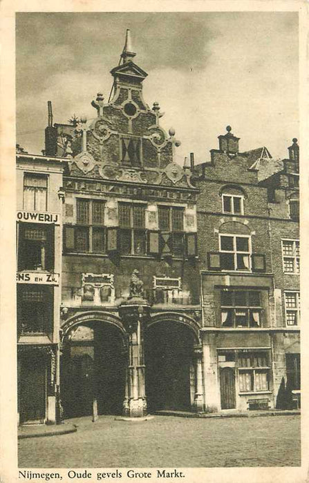 Nijmegen Oude gevels Grote Markt