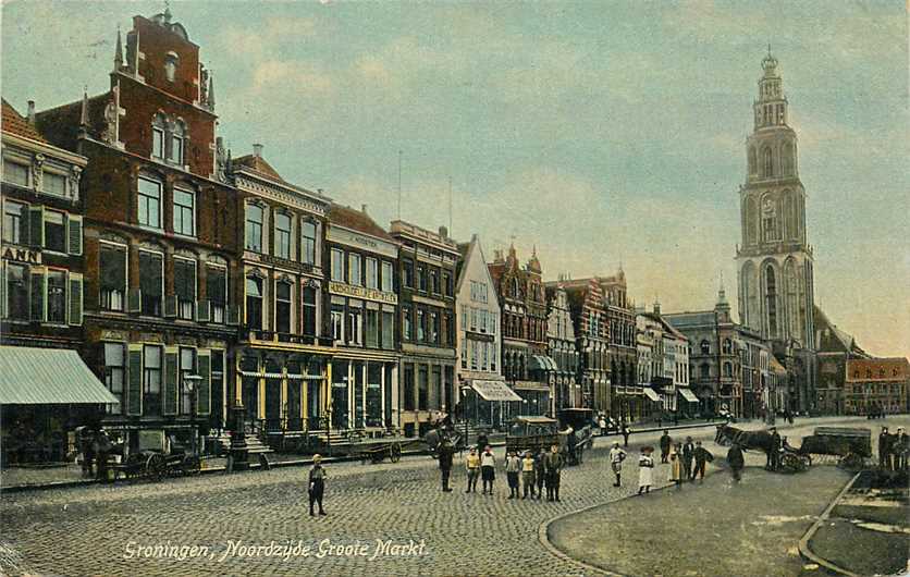 Groningen Noordzijde Groote Markt