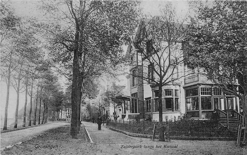 Groningen Zuiderpark langs het Knaal