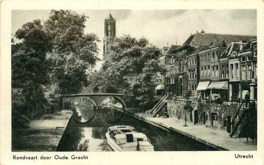 Utrecht Rondvaart door Oude Gracht