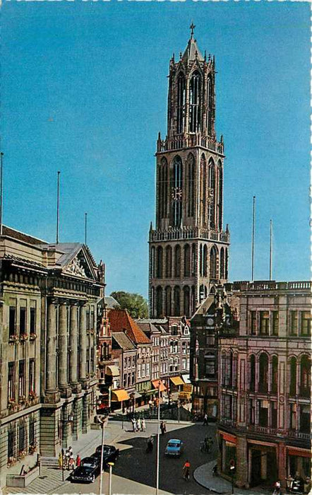 Utrecht Stadhuis en Dom