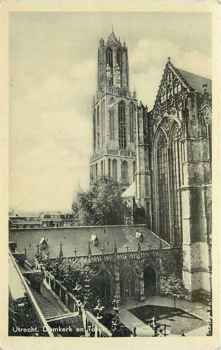 Utrecht Domkerk en Toren