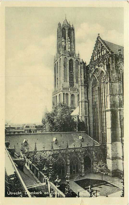 Utrecht Domkerk en Toren