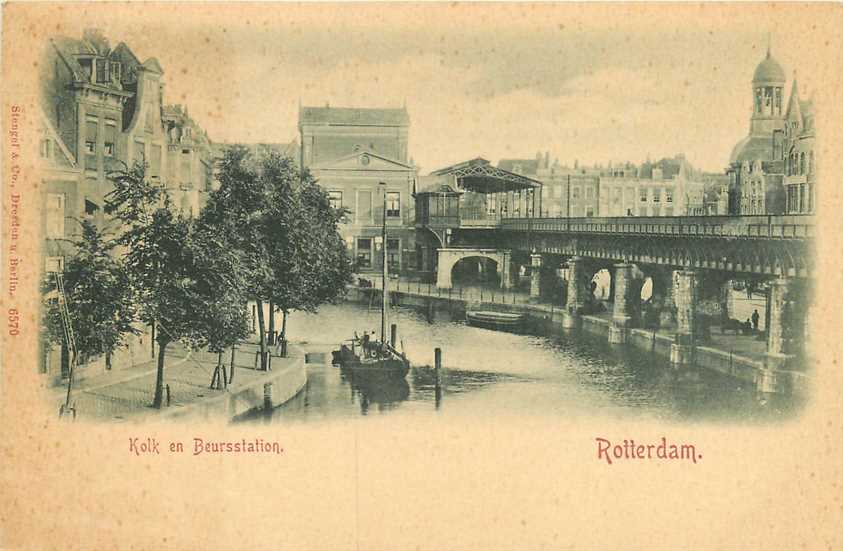 Rotterdam Kolk en Beursstation