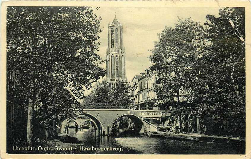 Utrecht Oudegracht Hamburgerbrug