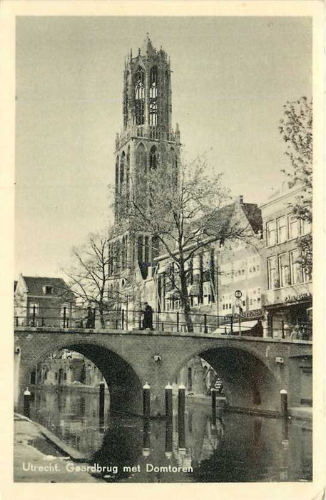 Utrecht Gaardbrug met Domtoren