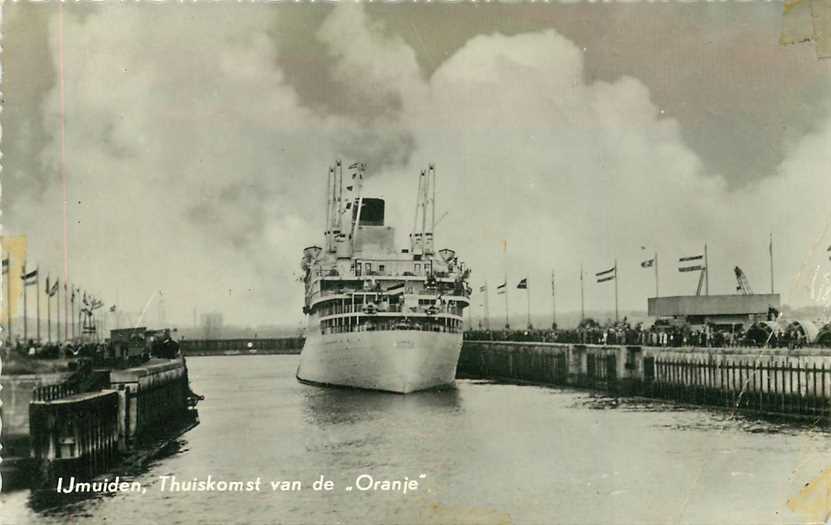 IJmuiden Thuiskomst van de Oranje