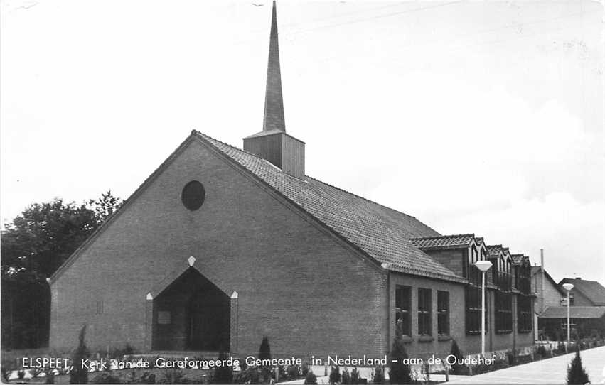 Elspeet Kerk van de Gereformeerde Gemeente in Nederland aan de Oudehof