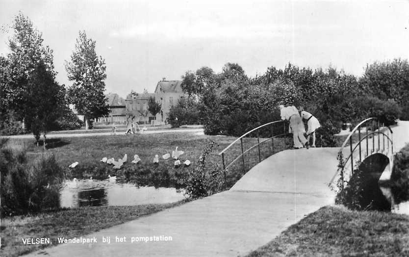 Velsen Wandelpark bij het pompstation