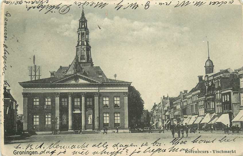 Groningen Korenbeurs Vischmarkt