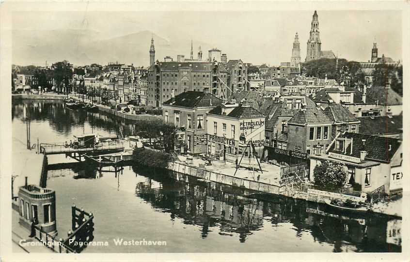 Groningen Panorama Westerhaven