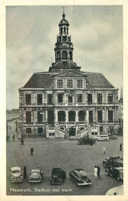 Maastricht Stadhuis met Markt