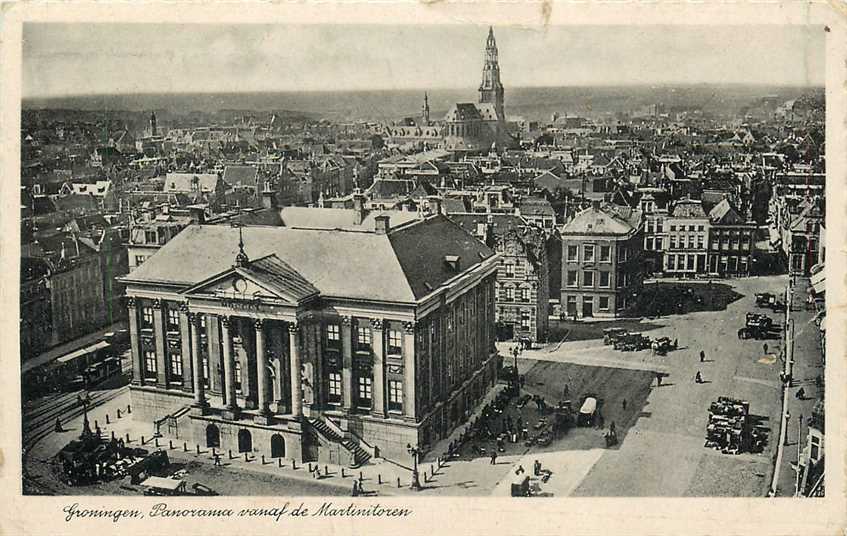 Groningen Panorama vanaf de Martinitoren