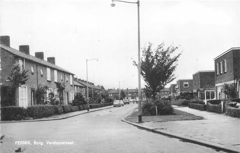 Pernis Rotterdam Burg. Verduynstraat